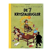 Tintin "De 7 Krystalkugler" Tegneserie nr. 12